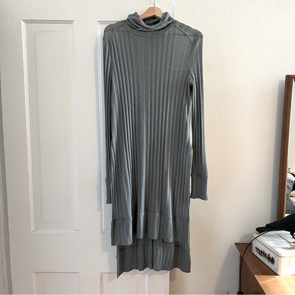Free People Turtleneck Tunic Sweater